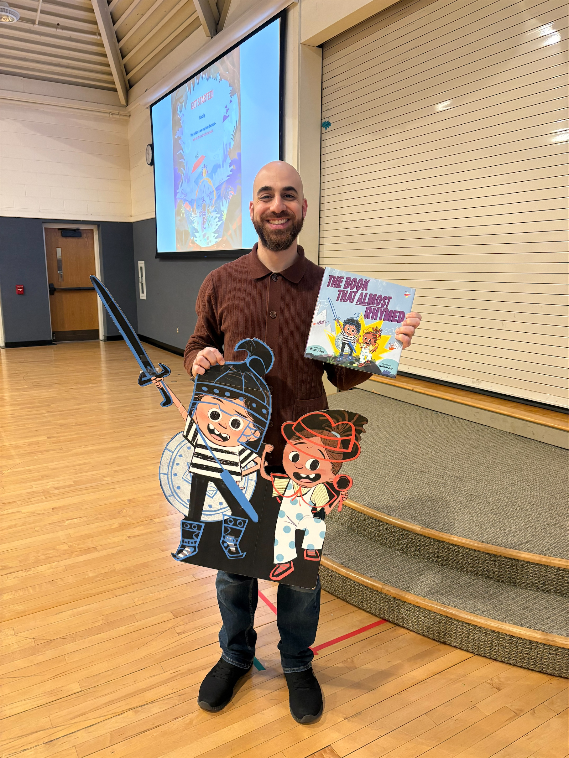 Omar with The Book That Almost Rhymed